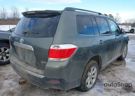 2013 Toyota Highlander Se V6 из США, поврежденный, VIN 5TDBK3EH8DS239172